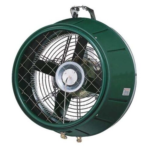 Sistema de desodorização por ventoinhas de nevoeiro